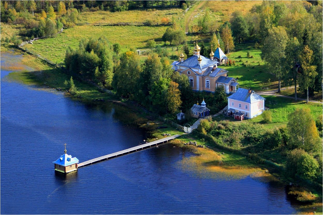 важеозерский монастырь вид важеозерский монастырь вид